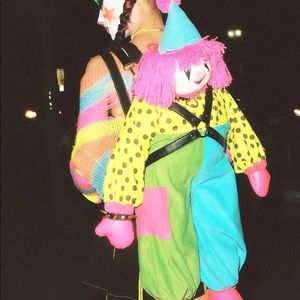 Current Mood Legit Funny Clown Backpack